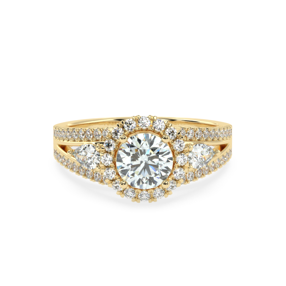 Buy 1.75Ct  Natural Diamond Ring in Gold | SolitaireKart